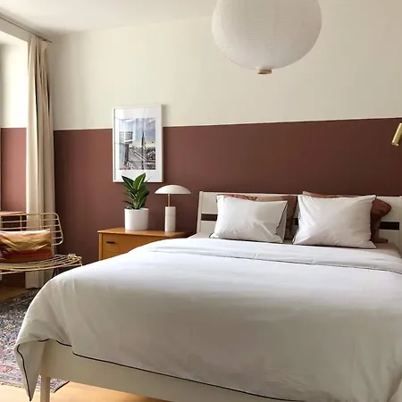 Unesco Queen Bed & Fast Wifi 公寓 伯尔尼