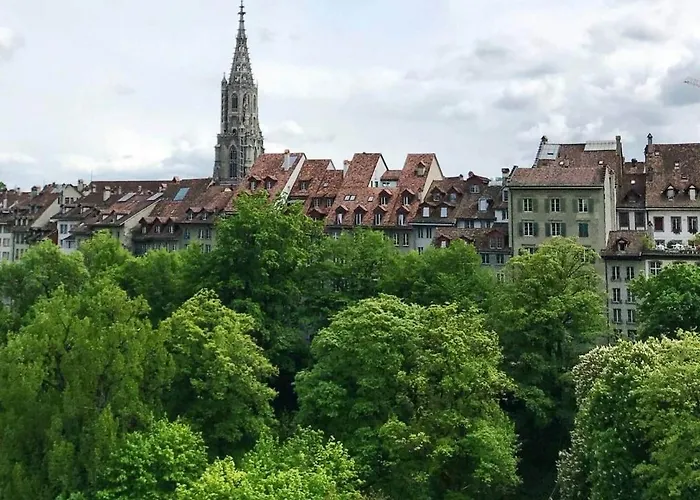 Unesco Queen Bed & Fast Wifi Lejlighed Bern