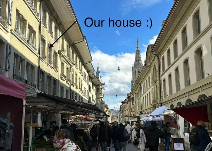 Lejlighed Unesco Queen Bed & Fast Wifi Bern